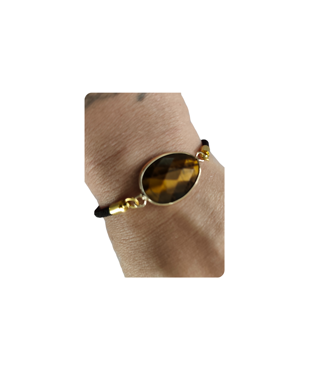 Bracelet Réglable Oeil de Tigre