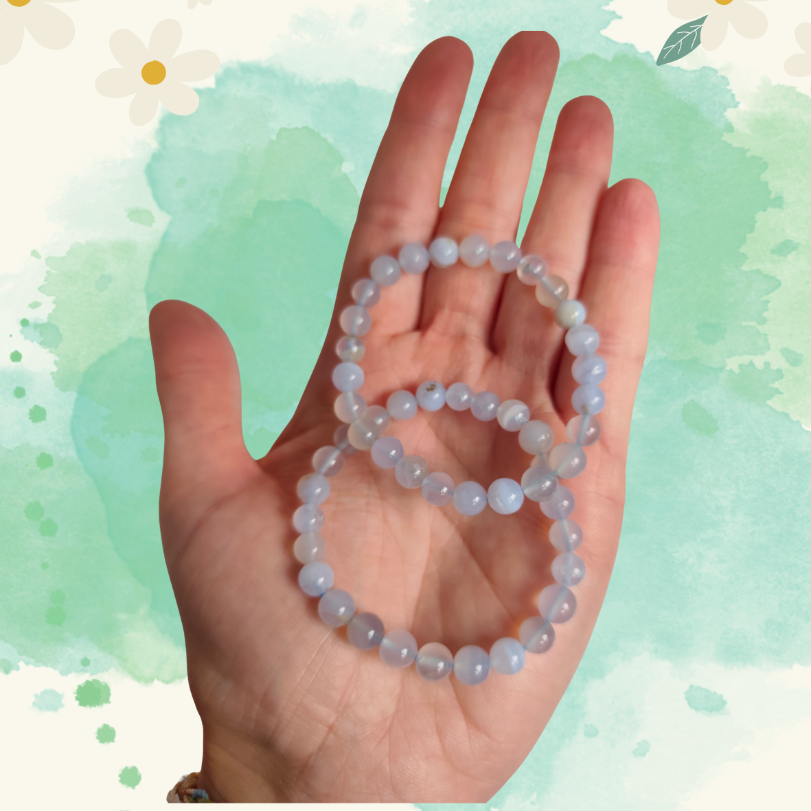 Bracelet calcédoine enfant