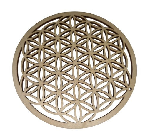 Fleur de vie en bois
