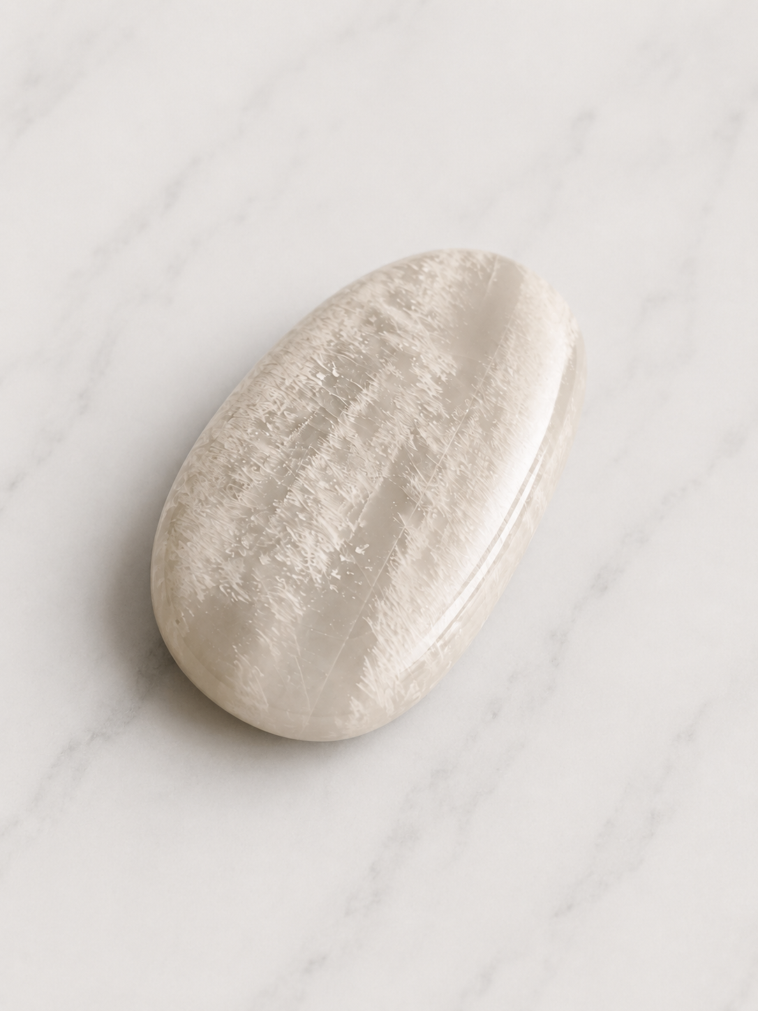 Pierre plate Pierre de Lune beige