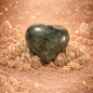 Galet coeur Jade